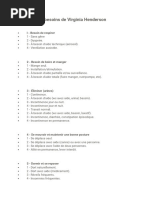 14 besoins fondamentaux de Henderson | PDF | Allaitement | Psychologie