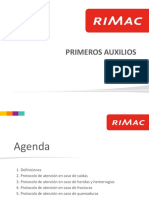Protocolos de Primeros Auxilios