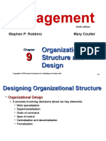 Chapter 9 Org Structure and Design