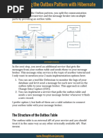 Outbox Pattern With Hibernate PDF