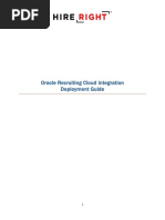 Oracle Recruiting Cloud Integration Deployment Guide