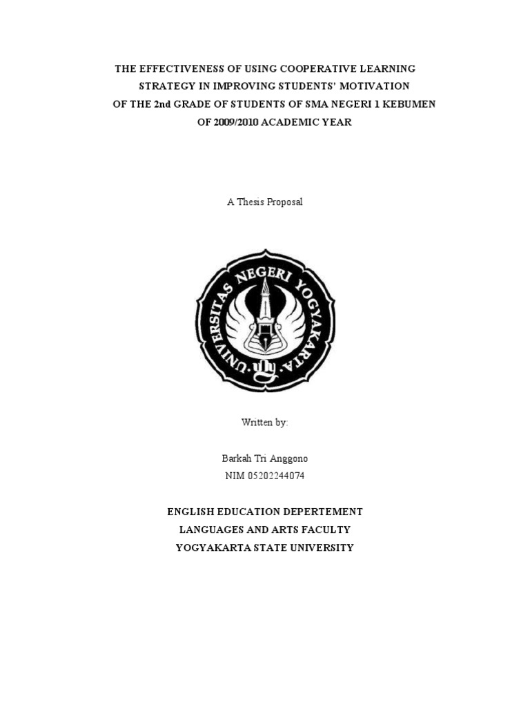 The Effectiveness of Using Cooperative Learning | PDF | Motivation ...