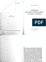 Stjepan Pavicic - Podrijetlo Hrvatskih I Srpskih Naselja I Govora U Slavoniji Str250-256