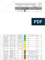 F-016 Matriz Identificacion de Riesgos y Oportunidades