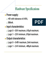 8086/8088 Hardware Specifications: Power Supply