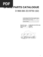 Spare Parts Catalogue: D 968.560 ZO B750 (S2)