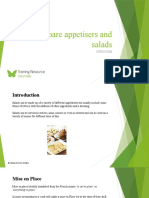 Prepare Appetisers and Salads SITHCCC006 - Powerpoint