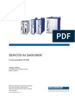 S400-600 Sercos Communication Profile en-US RevA PDF