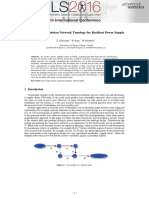 Optimal Transmission Network Topology For Resilient Power Supply