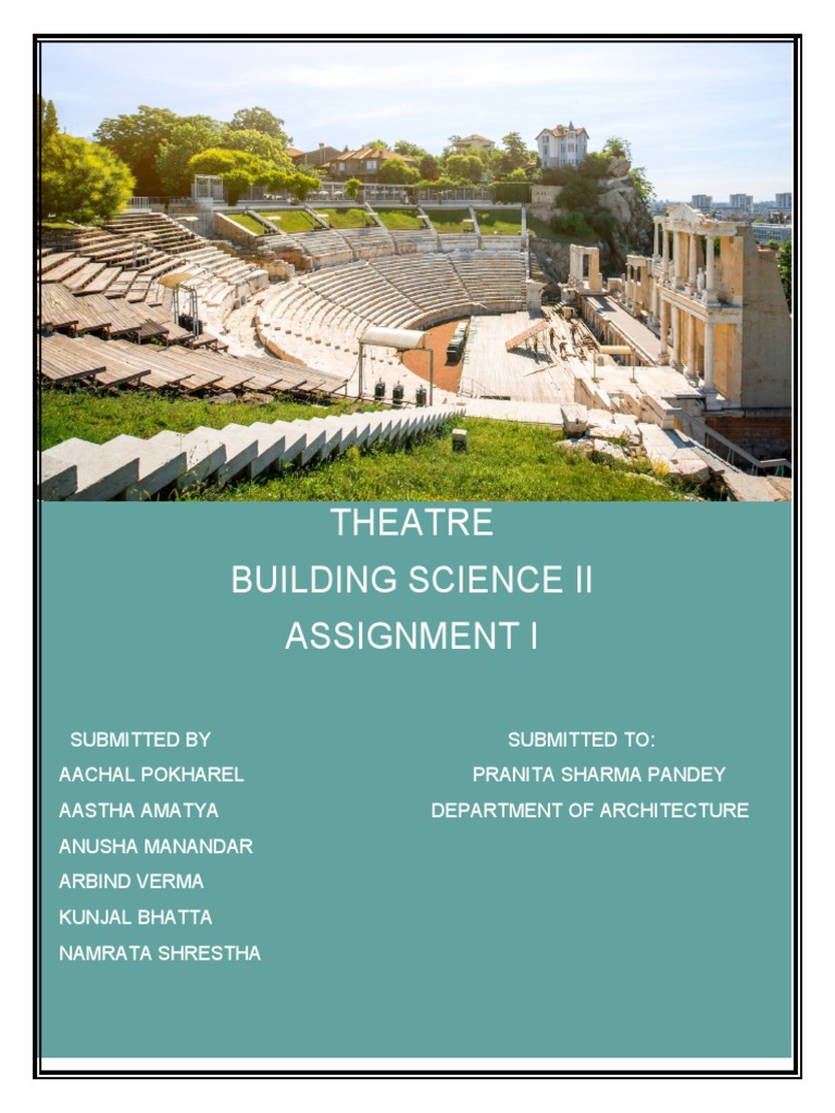 Building Science Ii Pdf Theatre Performing Arts
