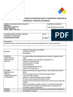 Informacion - MSDS de Concentrado de Estaño - Minsur