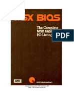MSX Bios - Listing Part1 - Búsqueda