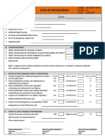Ficha de Proveedores PDF