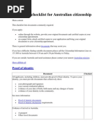 Download Document checklist for Australian citizenship by Leebeth Trinidad Barbosa SN47308561 doc pdf