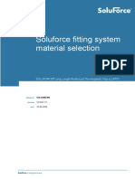 Solufore Fitting System Material Selection