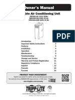 Owner's Manual: Portable Air Conditioning Unit