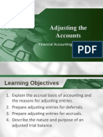 Adjusting Accounts for Financial Reporting