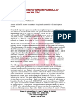 Carta de Peticion Secretaria de Transito de Cundinamarca