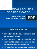 La Economia Politica de David Ricardo