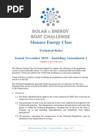 Monaco Energy Class - Technical Rules 2020 Inc Amend 1