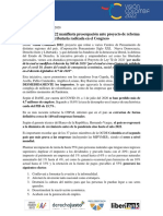 Pronunciamiento Vision Colombia 2022 Sobre Proyecto de Reforma Tributaria 1 PDF