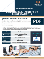 Curso Contabilidad, Impuestos y Remuneraciones