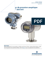Transmetteur de Pression Aseptique Rosemount 3051ht FR FR 179766