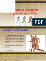 Aparato locomotor implicado en el Fútbol