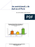 Situación Nutricional y de Salud en El Perú