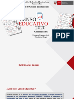 Censo Educativo 2020