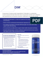 17051804.02 - Protandim Product Sheet