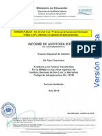 Informe Au Interna MEC Fondos