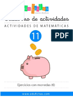 011mn Cuaderno Ejercicios Monedas Primaria PDF