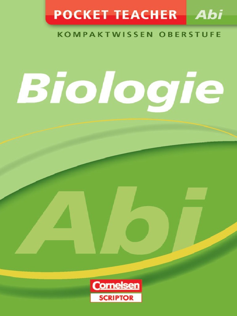Pocket Teacher Abi Biologie Kompaktwissen Oberstufe Pdfdrive Com Pdf