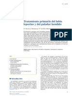 Tratamiento Primario de Labio Leporino y Paladar Hendido.