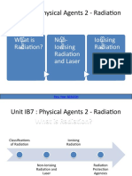 Unit IB7: Physical Agents 2 - Radiation: What Is Radiation? Non-Ionising Radiation and Laser Ionising Radiation