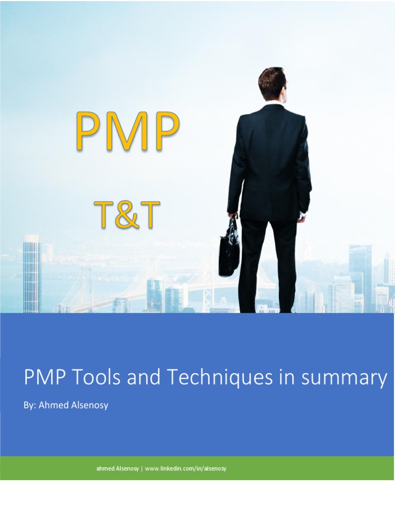 PMP Tools and Techniques Overview | PDF | Project Management | Risk ...