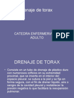 Drenaje de Torax