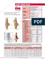 Bronze Safety Relief Valve: SV-B27 SVP-B27 SV-B29 SVP-B29