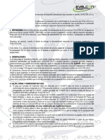 Documento Interno Condiciones y Términos de La Inspección D-20 /05