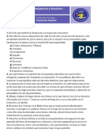 AD 005 - Respuesta A Emergencias y Desastres - Avanzado