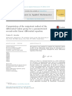 Computation of The Unipotent Radical of The Differential Galois Group For A Parameterized Second-Order Linear Differential Equation