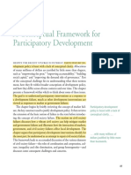 A Conceptual Framework For Participatory Development: Despite The Recent Upsurge in Interest, Participatory de
