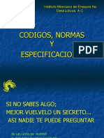 CAP I CODIGOS Y NORMAS 1.pps