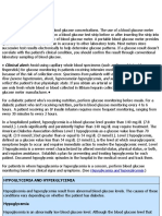 Blood Glucose Monitoring