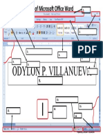 Exam PARTS OF MS WORD