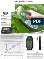 Measure Chlorophyll Concentration with the MC-100 Chlorophyll Meter