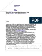 Analisis Del Test Del Árbol, La Figura Humana y La Casa