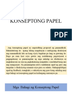 FILDIS - Konseptong Papel