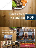 Places To Eat in London